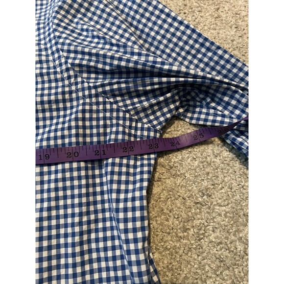 Polo Ralph Lauren Men's Long Sleeve Button Front Shirt Blue Checks Size Large - Picture 6 of 8